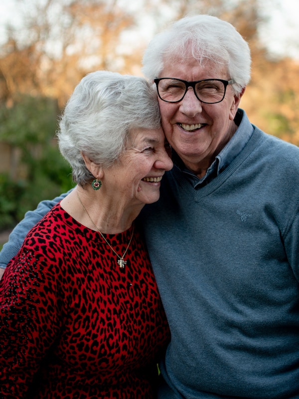 Senior retired couple