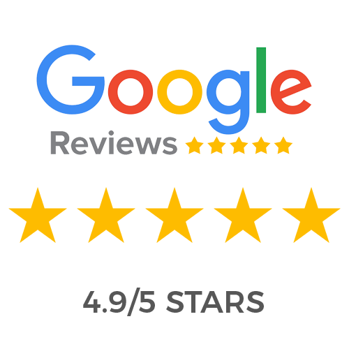 Google 4.9 star rating