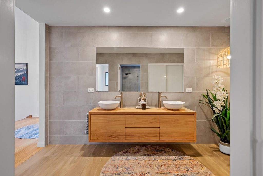 renovated bathroom in Sydney, Australia