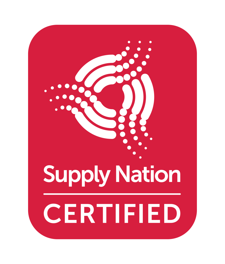 Supply Nation Certified - red logo