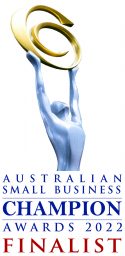 Champions Blue Finalist Logo